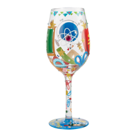 Lolita  Super Teacher Wine Glass